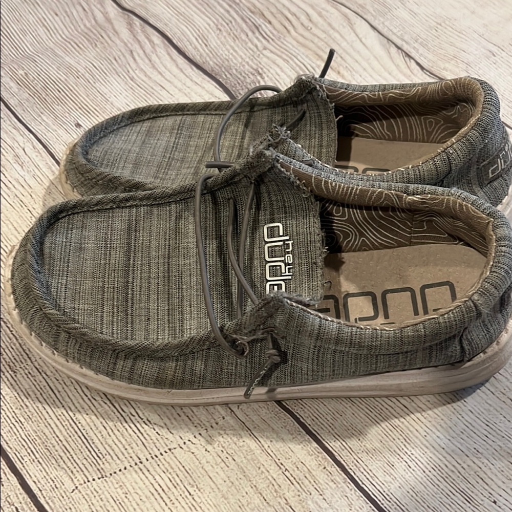 Grey Hey Dudes - size Y3